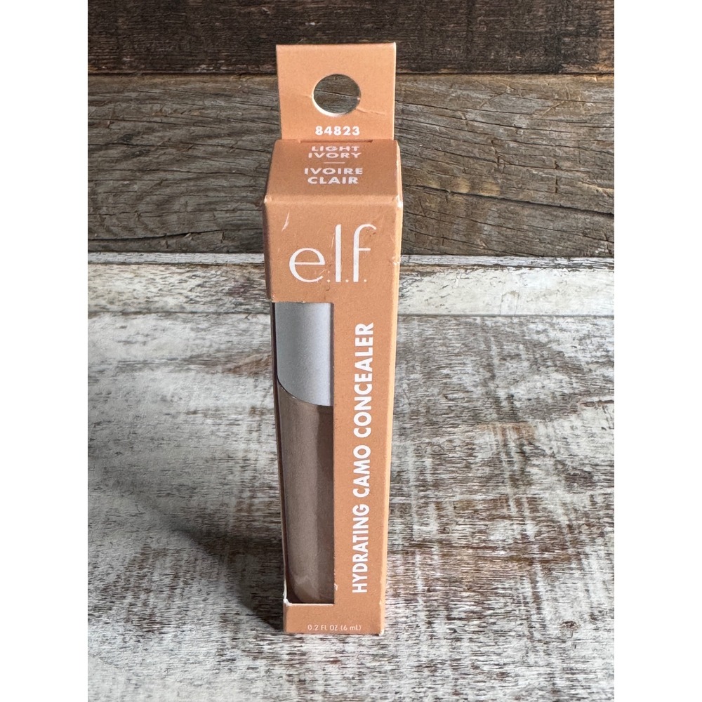 e.l.f. Hydrating Camo Concealer Light‎ Ivory Full Coverage NIB